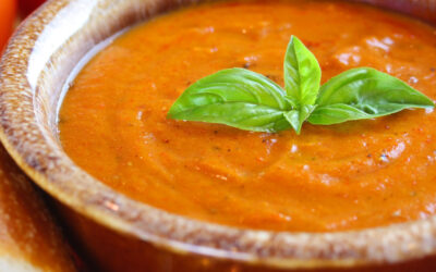 Autumn Tomato Soup Recipe with my new Vitamix